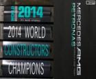 Mercedes AMG Petronas Παγκόσμιος Πρωταθλητής 2014 κατασκευαστών FIA Φόρμουλα 1